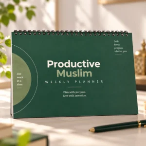 Productive Muslim Weekly Planner